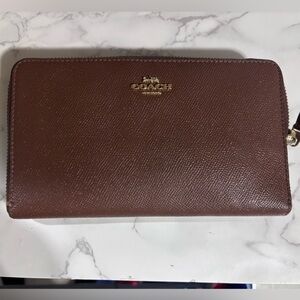 Coach Chocolate wallet